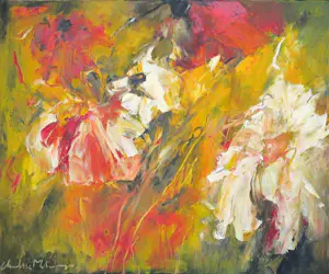 Charlotte Molenkamp - Acryl op doek, Zonder titel - Ingelijst kopen? Bied vanaf 1750!