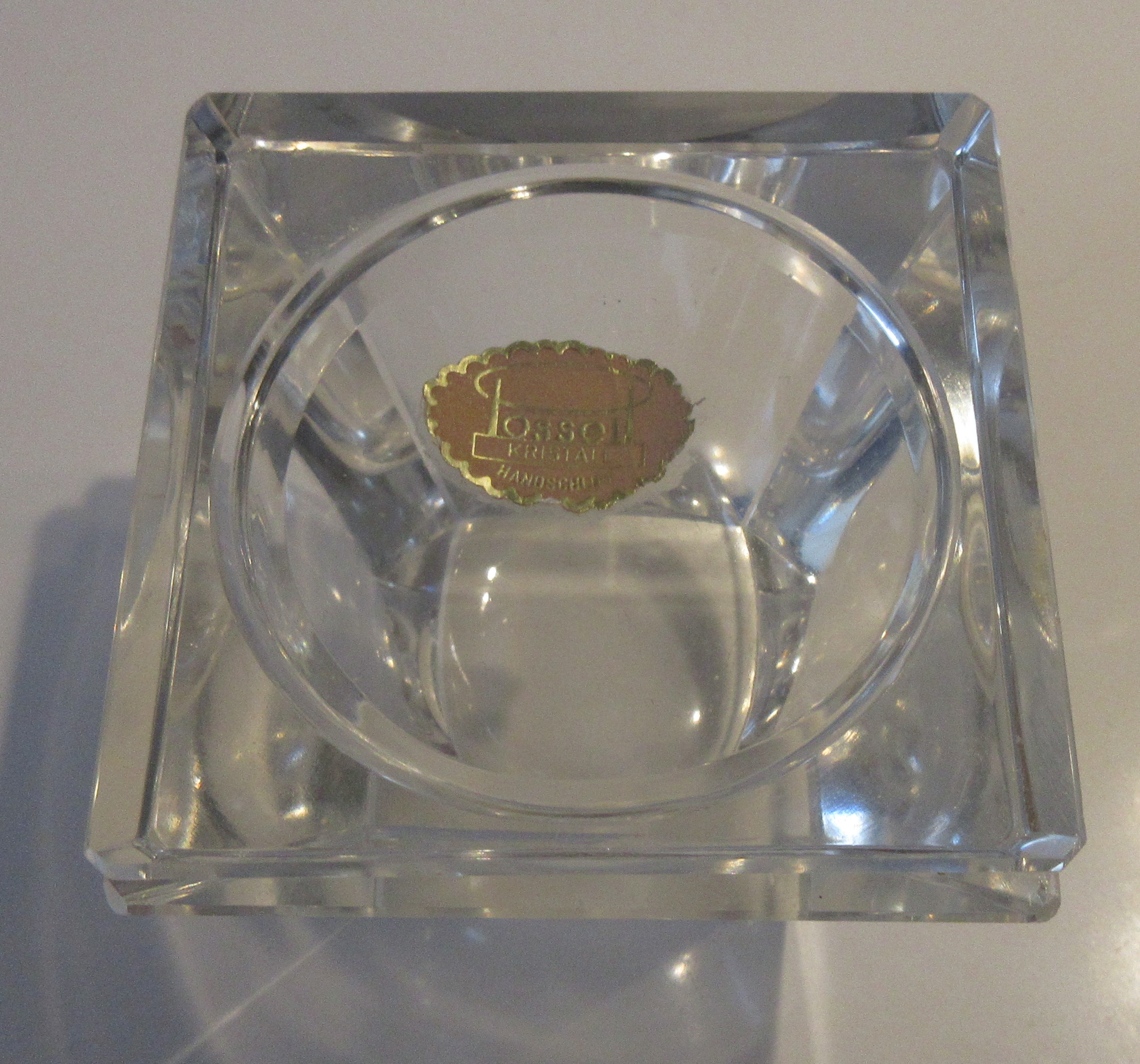 Posselt Kristal - Kristrallen inktpot met deksel kopen? Bied vanaf 10!