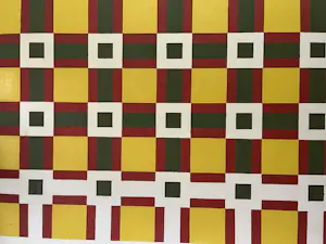 Adine Engelman - Adriaan Engelman - Blokken in rood, geel , wit en groen kopen? Bied vanaf 350!