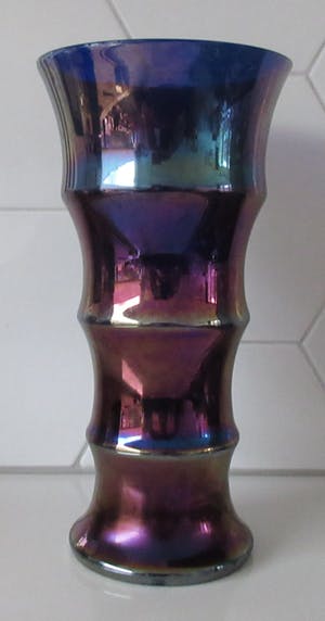 Wilhelm Kralik Sohne - Stel Art Nouveau Iridescent geglazuurde ribbelvazen kopen? Bied vanaf 10!