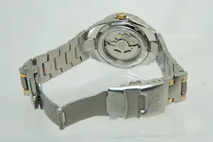 5- ELGIN steel 330FT waterresistant Automatic BLUE polshorloge kopen? Bied vanaf 15!