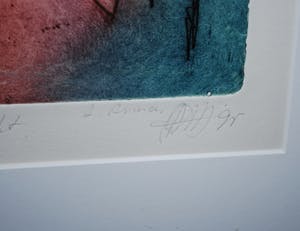 Ad Arma - ets - oplage 35 - ingelijst - incl catalogus kopen? Bied vanaf 60!