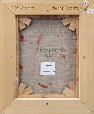 Harrie Gerritz - Acryl op doek, Dark moon kopen? Bied vanaf 500!