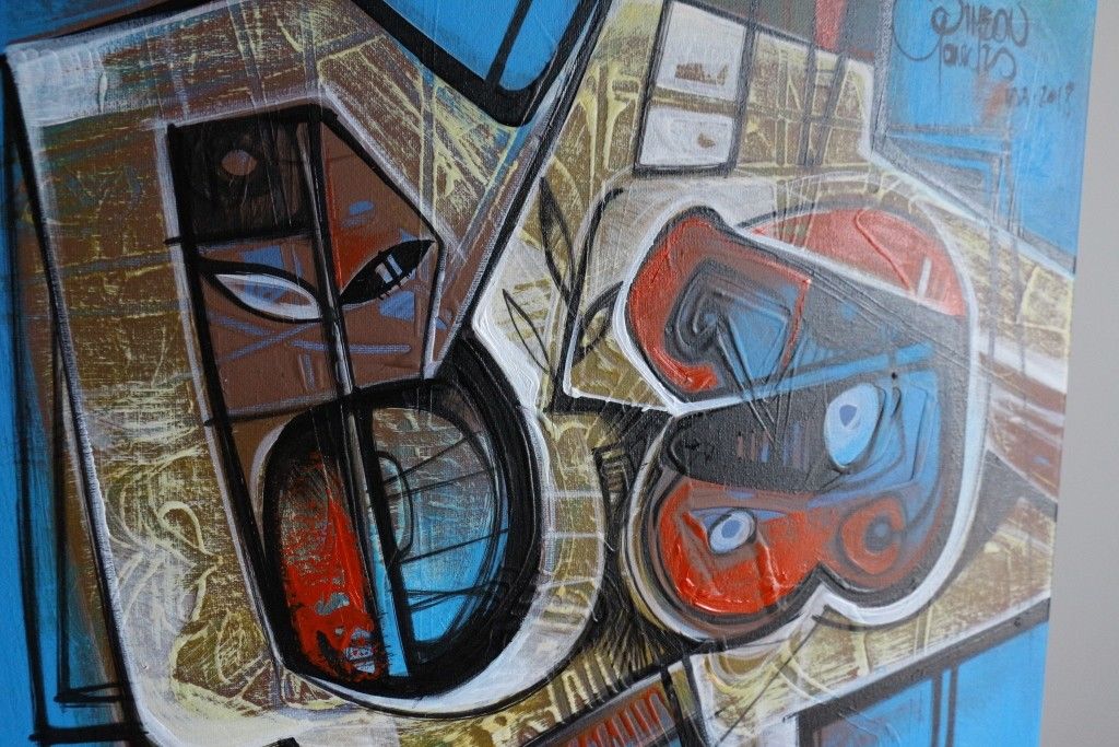 Simeon Gonzales - Bodegon Azul Frutas kopen? Bied vanaf 149!