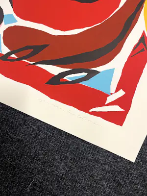 Jeroen Gerlofsma - Set van twee zeefdrukken, De smak & Koe met kalf kopen? Bied vanaf 50!