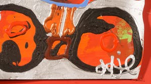 Ad Verstijnen - Acryl op papier, Op t stepke - Ingelijst kopen? Bied vanaf 150!