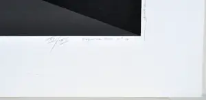 Marcel Henri Verdren - Espace noir no. 3 - Zeefdruk - Gesigneerd - 70x70 cm kopen? Bied vanaf 80!