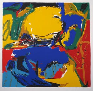 Niet of onleesbaar gesigneerd - Zeefdruk, Zonder titel kopen? Bied vanaf 1!