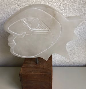 Niet of onleesbaar gesigneerd - Beeldhouwwerk in de stijl van Picasso/Dali kopen? Bied vanaf 1!