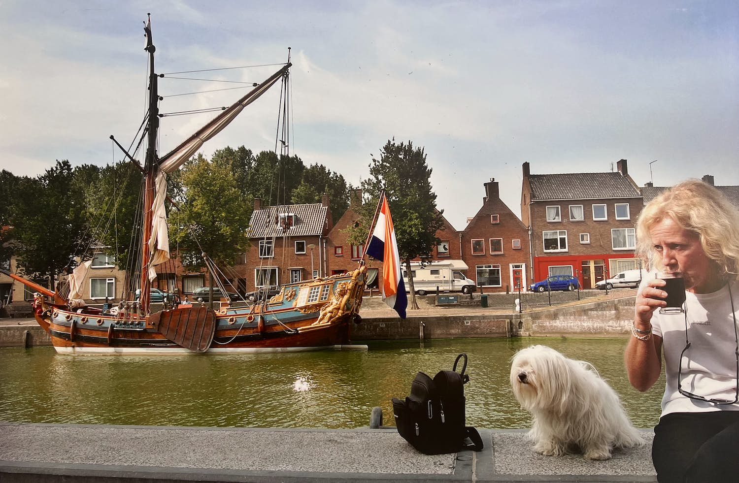 Niet of onleesbaar gesigneerd - Arie Kievit | 'Hellevoetsluis' kopen? Bied vanaf 1!