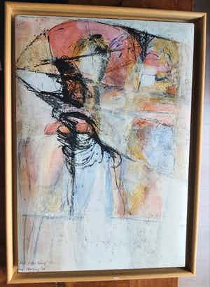 Theo Broeren - zonder titel verkocht voor € 100!