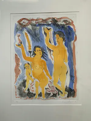 Lucebert - Wetterhexen 1993 nummer 19/35 kopen? Bied vanaf 260!