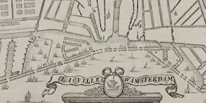 Jacobus Harrewijn - Gravure, La Ville d'Amsterdam kopen? Bied vanaf 1!