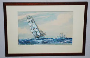 Arne Zuidhoek - Het Russische zeilschip Товарищ op 2 posities - EXTRA gesigneerd boek kopen? Bied vanaf 75!
