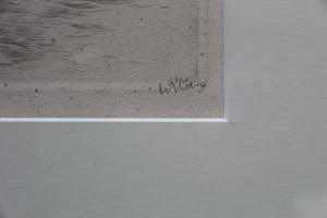 Willem Witsen - Ingelijste ets: Winter I kopen? Bied vanaf 495!