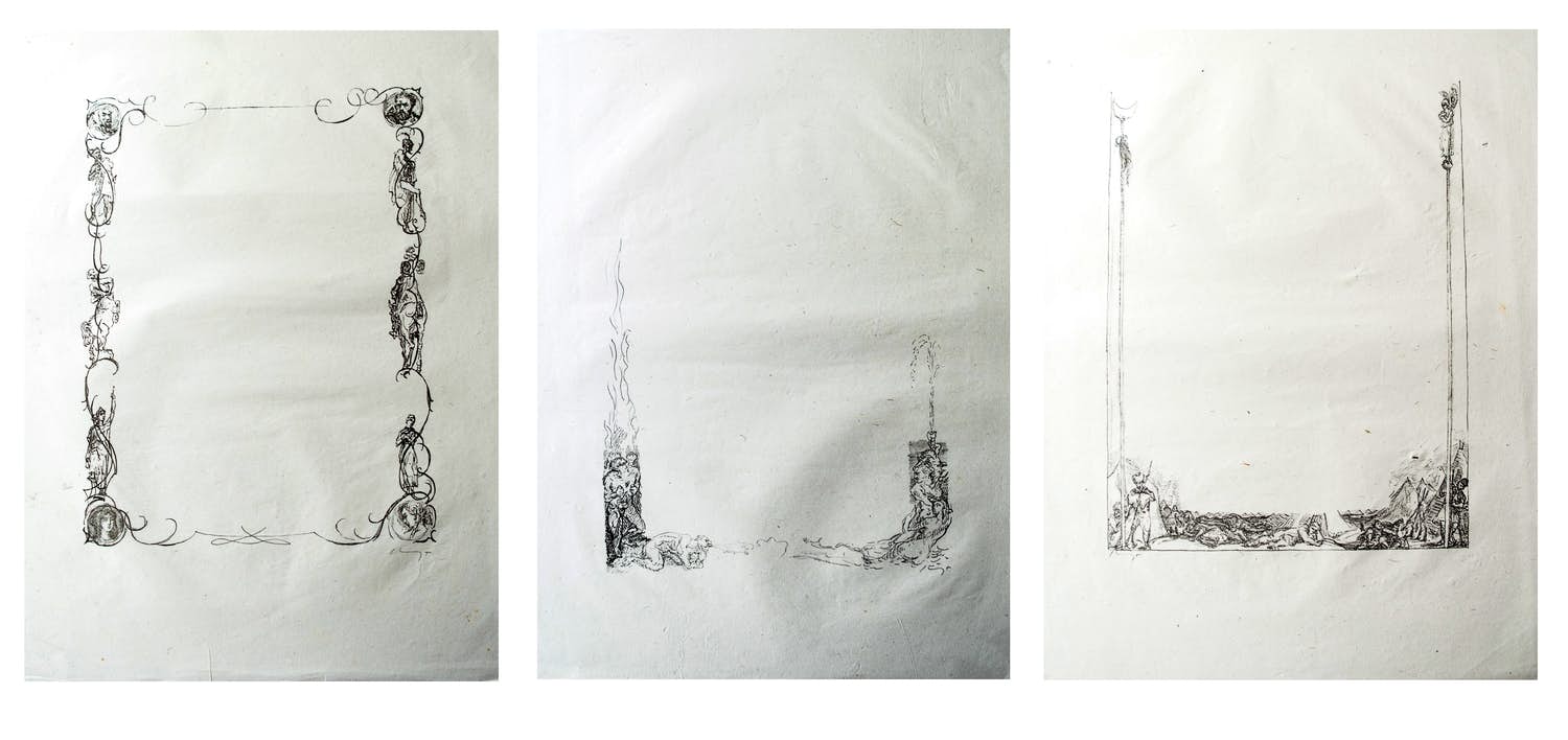 Max Slevogt - Drie litho's kopen? Bied vanaf 20!