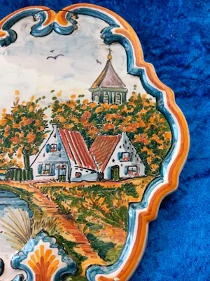 Koninklijke Tichelaar Makkum - Plaquette kopen? Bied vanaf 100!