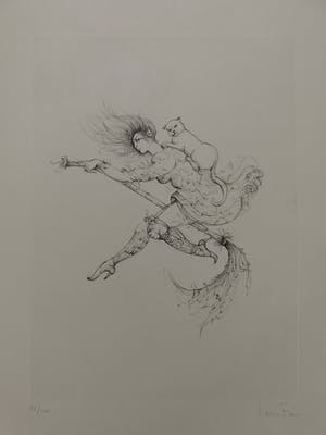 Leonor Fini - La Sorcière sur le Balai kopen? Bied vanaf 25!