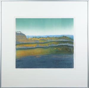 Willem de Vries - Houtsnede, Sussex XIII - Ingelijst kopen? Bied vanaf 20!