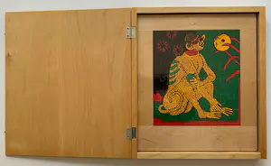Corneille - Images des Bêtes | zeefdruk op houten puzzel | Inclusief boek (met puzzel) kopen? Bied vanaf 1!