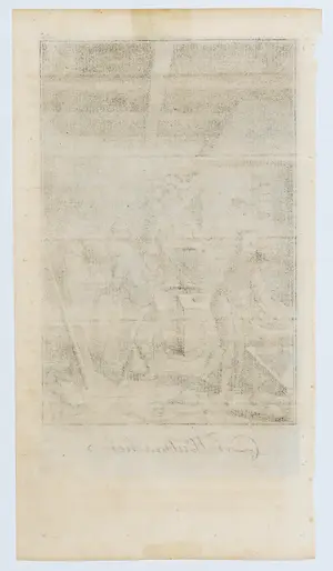 Ambrosius Gabler - Lot van vier handgekleurde kopergravures, Ambachten kopen? Bied vanaf 50!