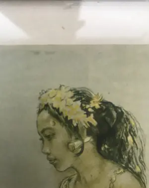 Willem Gerard Hofker - Balinees meisje gekleed in een Kabaya kopen? Bied vanaf 75!