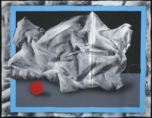 Vincent Mengin-Lecreult - Gemengde techniek op doek, Coussin kopen? Bied vanaf 1!