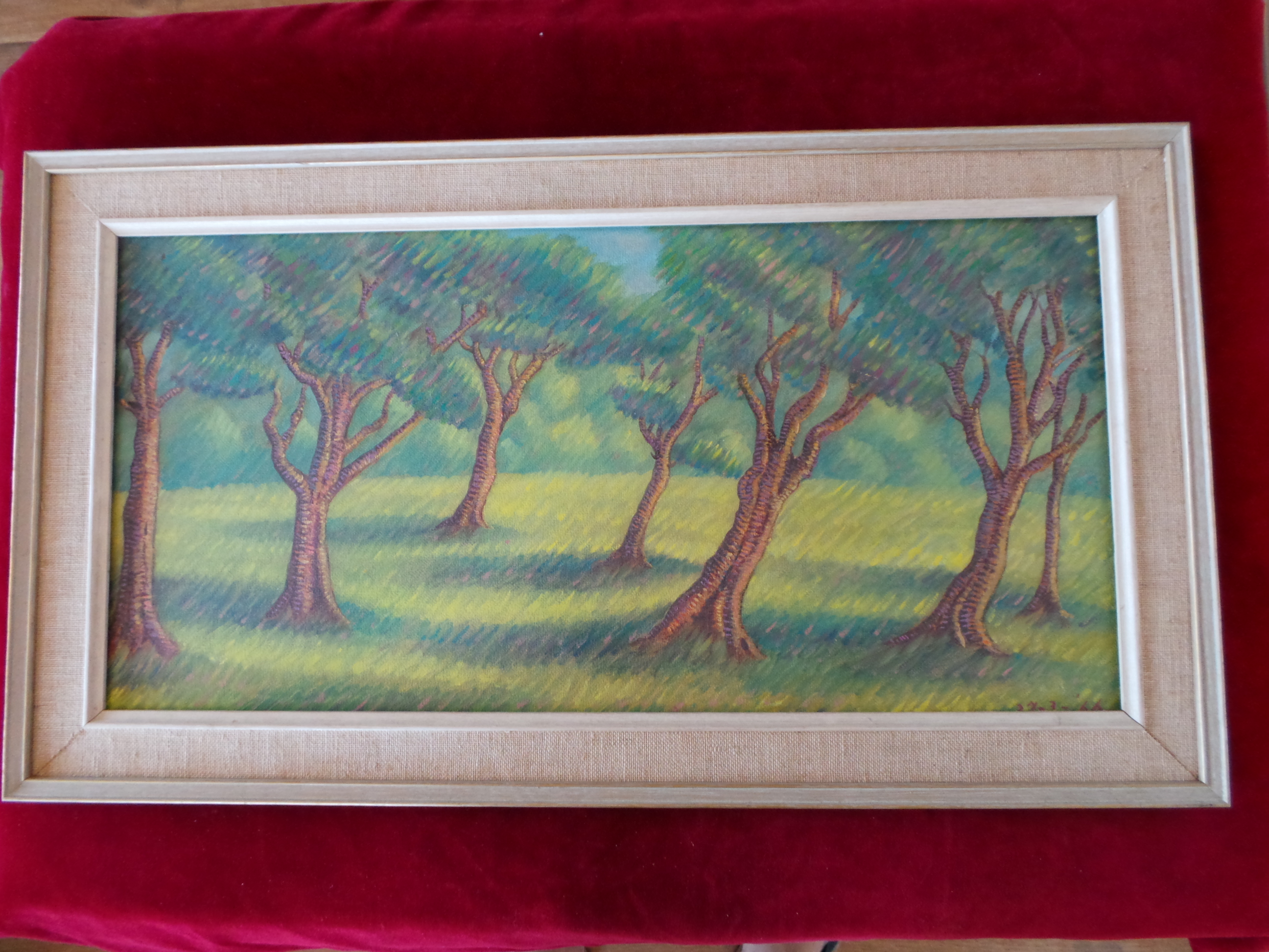 Niet of onleesbaar gesigneerd - Bosgezicht  kopen? Bied vanaf 1!