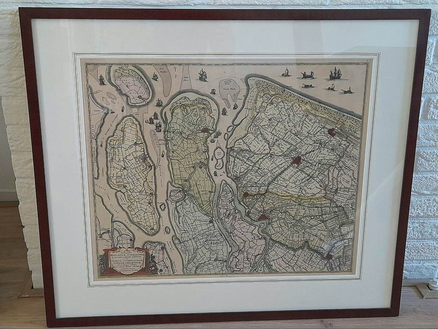 Frederik de Wit - Gravure Delflandiae Schielandiae kopen? Bied vanaf 150!