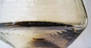 Piet Hein Eek - enorme balkenvaas - mondgeblazen bij Royal Leerdam Crystal. kopen? Bied vanaf 595!