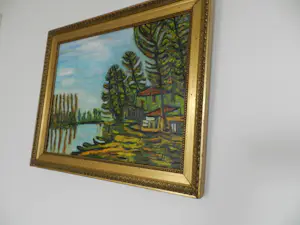 Juan Marti - Fauvistisch Rivierlandschap kopen? Bied vanaf 50!