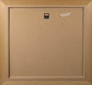 Niet of onleesbaar gesigneerd - Gemengde techniek op canvas, Zonder titel - Ingelijst kopen? Bied vanaf 1!