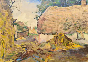 Jan Altink - Boerderij bij Essen ( Groningen). kopen? Bied vanaf 3950!