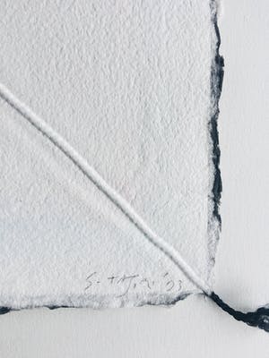 Shinkichi Tajiri - aquagravure ’Knoop’ - minimalistisch en kleurrijk - 1993- oplage 35 kopen? Bied vanaf 375!