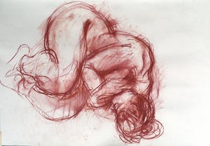 Herman Tjepkema - model liggend kopen? Bied vanaf 275!