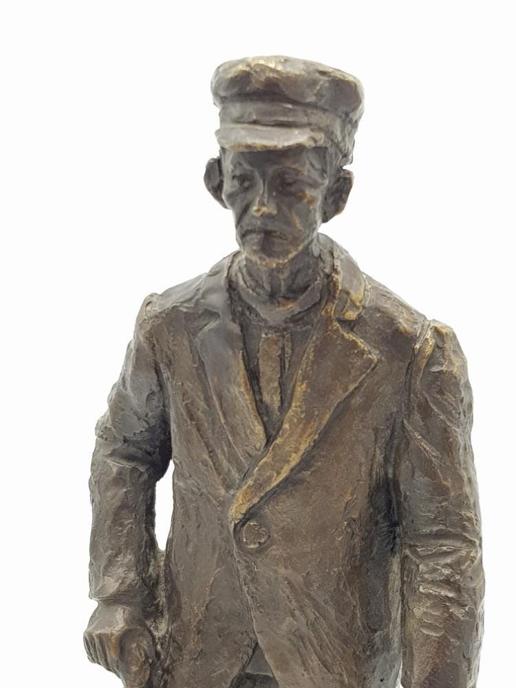 Jean en Marianne Bremers - Bronzen beeld "Kom opa" kopen? Bied vanaf 475!