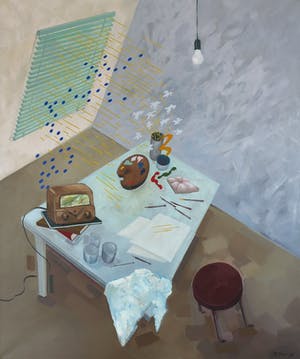 Mareike Geys - Olieverf op doek, Schilderij no. 1/403 - Ingelijst (Zeer groot) kopen? Bied vanaf 1!