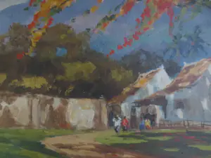 Sujatno Koempoel - 2x de Vuurboom en De Rode Brug Soerabaja kopen? Bied vanaf 200!