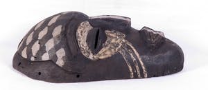 Kuba - Mboma masker in zwart witte uitvoering kopen? Bied vanaf 1!