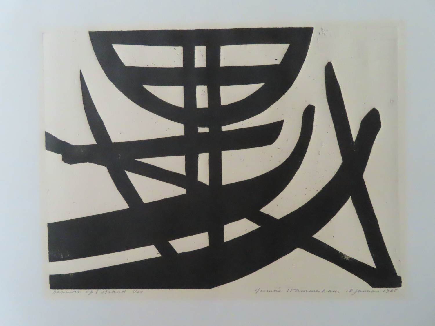 Herman Stammeshaus - Op 't strand verkocht voor € 20!