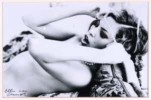 Ellen von Unwerth - Foto, "Eva Mendez nude with pearls" verkocht voor € 100!