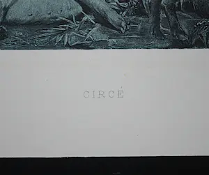 Louis Chalon - Circe (Kirke) - 1888 - mooi ingelijst kopen? Bied vanaf 50!