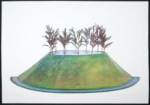 Doris Groeneveld - Zeefdruk, Heuvel kopen? Bied vanaf 1!