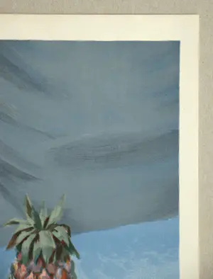 Roger Chapelain-Midy - Stilleven met ananassen en granaatappels - Originele lithografie - 1961 - Handtekening kopen? Bied vanaf 150!