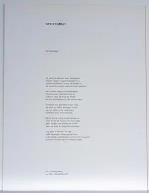 Cyr Frimout - Zeefdruk - Gesigneerd - 54x42 cm - 1977 kopen? Bied vanaf 35!