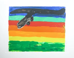 Cees Dolk - Zeefdruk, Tulpen & Zo 1 - Ingelijst kopen? Bied vanaf 20!