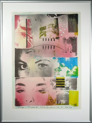 Frank Lengvenius - Litho, Zonder titel - Ingelijst (Groot) kopen? Bied vanaf 1!