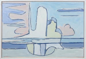 Paul Overhaus - Olieverf op doek, Stil weer - Ingelijst kopen? Bied vanaf 80!