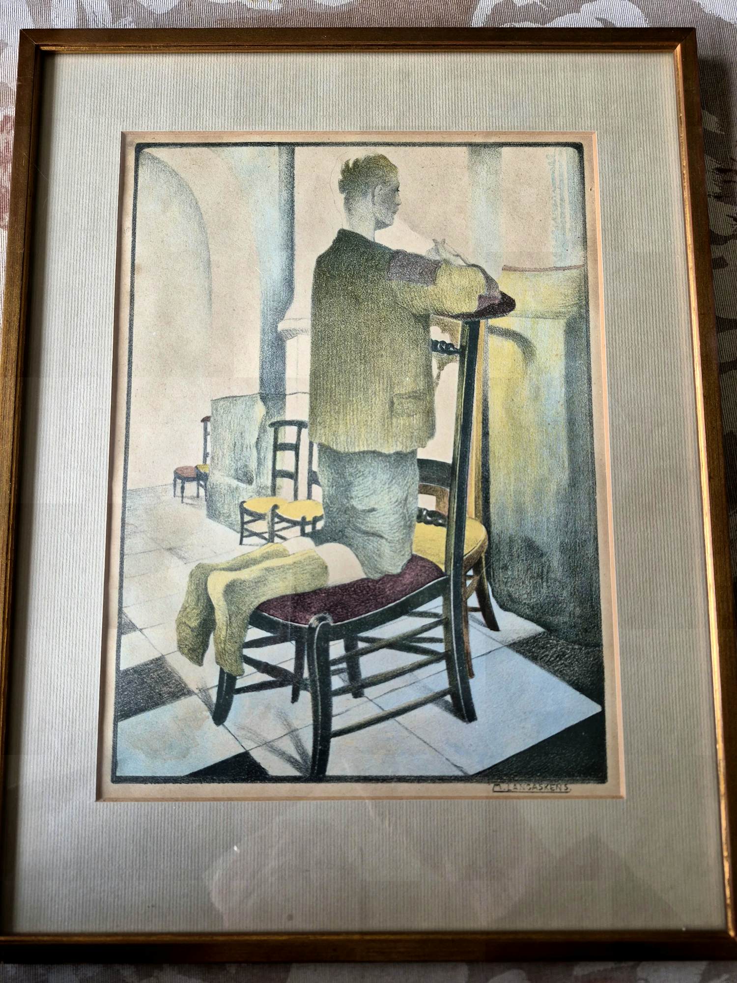 Maurice Langaskens - De mens in gebed kopen? Bied vanaf 80!