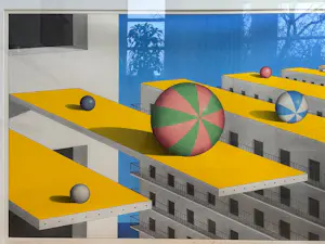 Marinus Fuit - een zomer middag in een stad aan zee kopen? Bied vanaf 250!